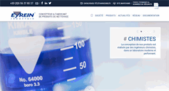 Desktop Screenshot of eyrein-industrie.com